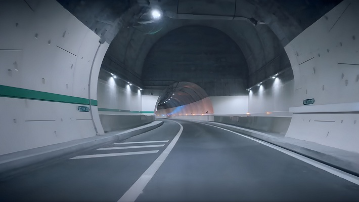 Deuxième tube du tunnel de Fréjus ©SFTRF.